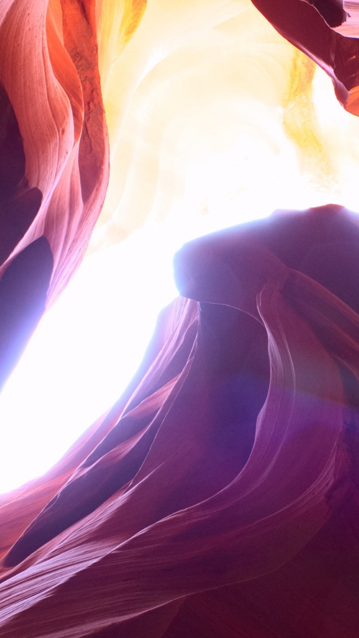 Обои каньон антилопы, большой каньон, долина монументов, каньон, Долина в разрешении 720x1280