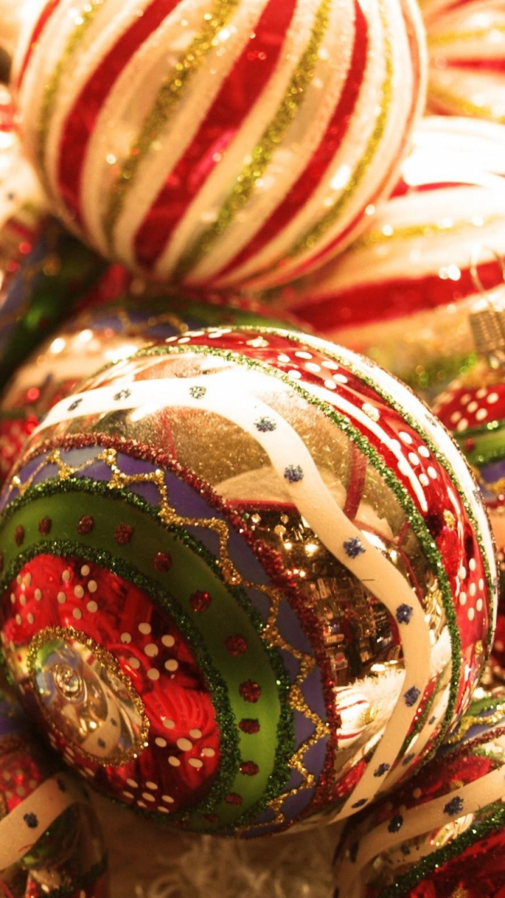 Обои Рождественские украшения, Новый год, традиция, стол, таблица в разрешении 720x1280