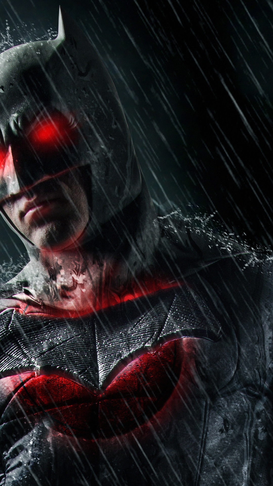 Обои спецэффекты, темнота, характер, цифровое искусство, Цифровой композитинг в разрешении 1080x1920