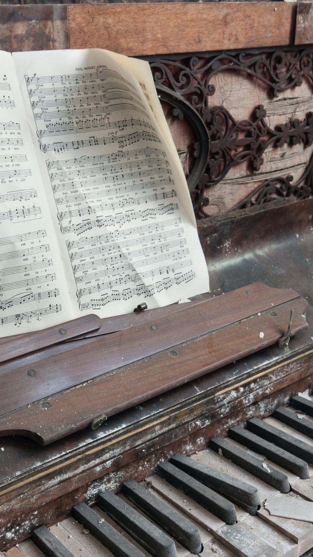 Обои фортепьяно, музыкальный инструмент, технологии, синтезатор, клавиатура в разрешении 1080x1920