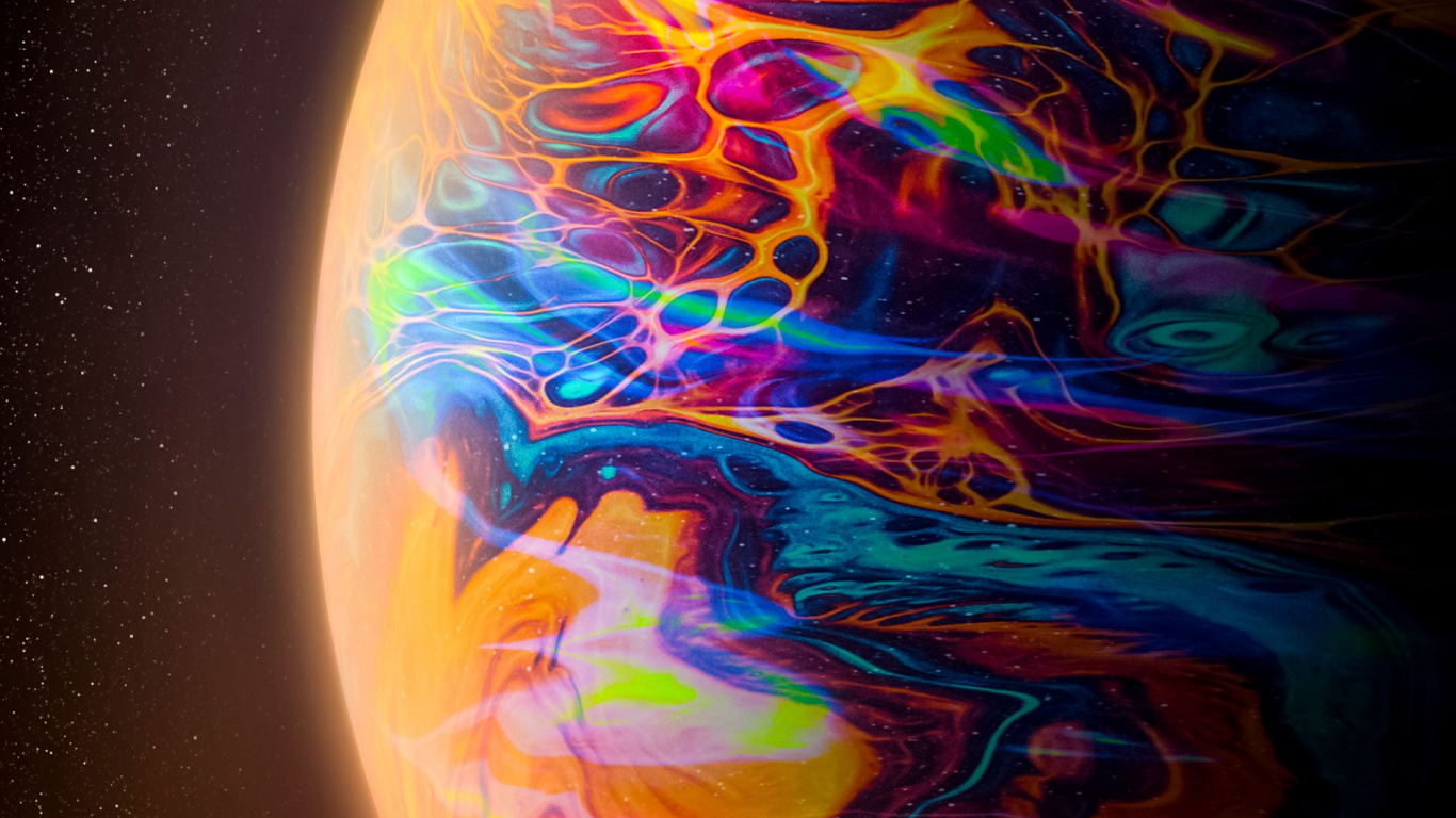 Обои атмосфера, иллюстрация, рисование, свет, природа в разрешении 1366x768