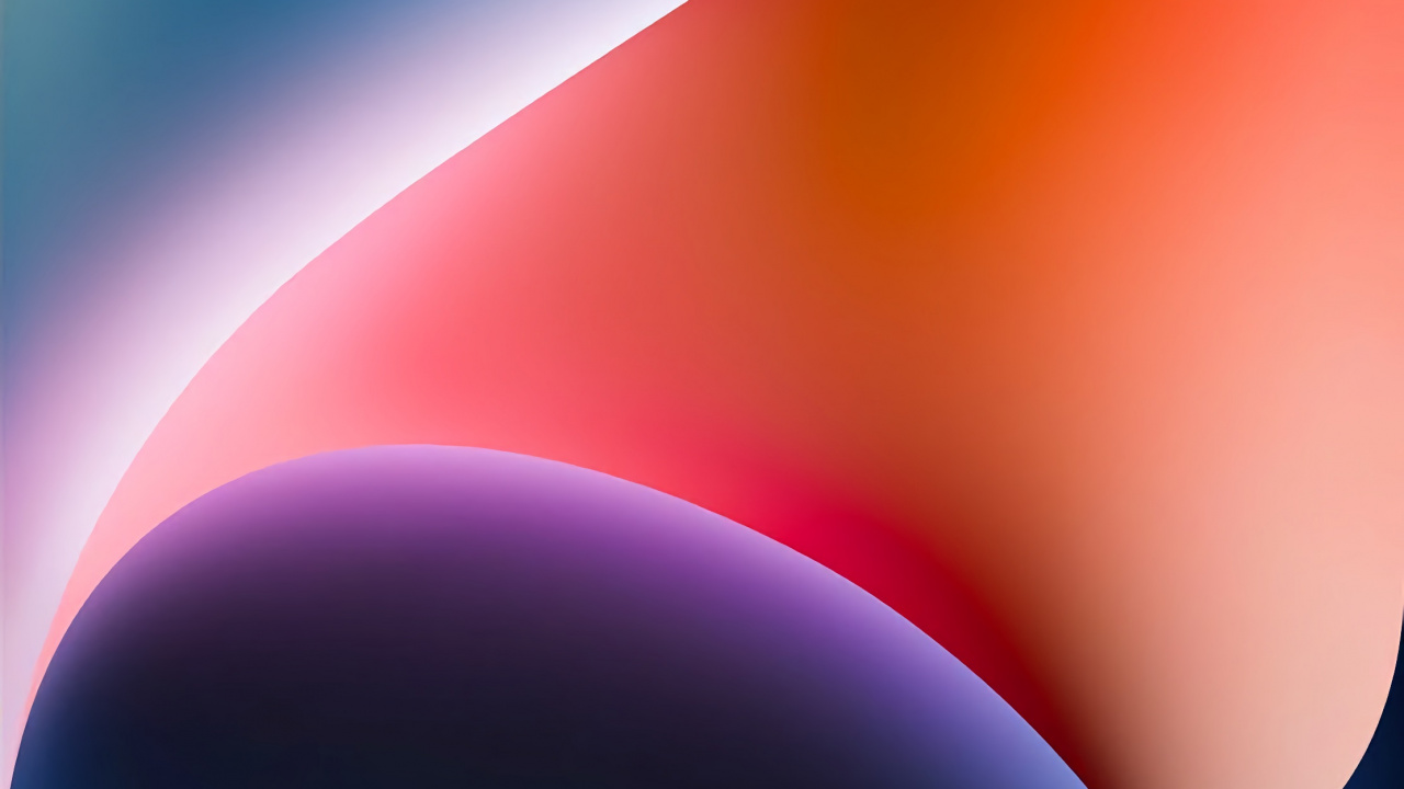 Обои яблоко, смартфон, iOS 14, ios, андроид в разрешении 1280x720