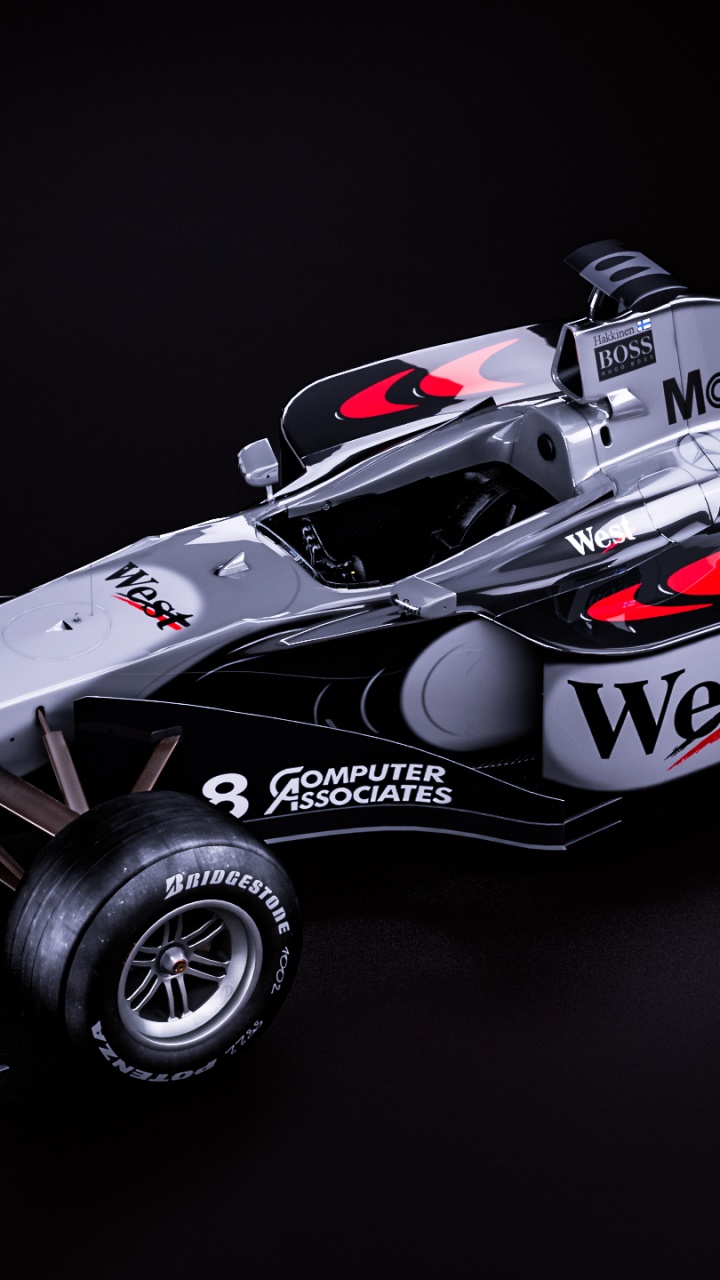 Обои формула один автомобиль, Формула 1, Mercedes-Benz SLR McLaren, Макларен, авто в разрешении 720x1280