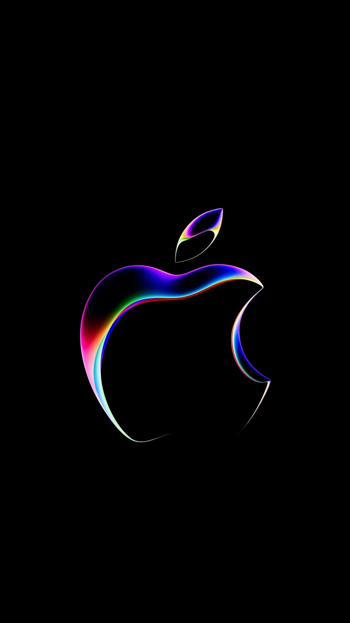 Обои яблочные обои, яблоко, газ, электрик, символ в разрешении 720x1280