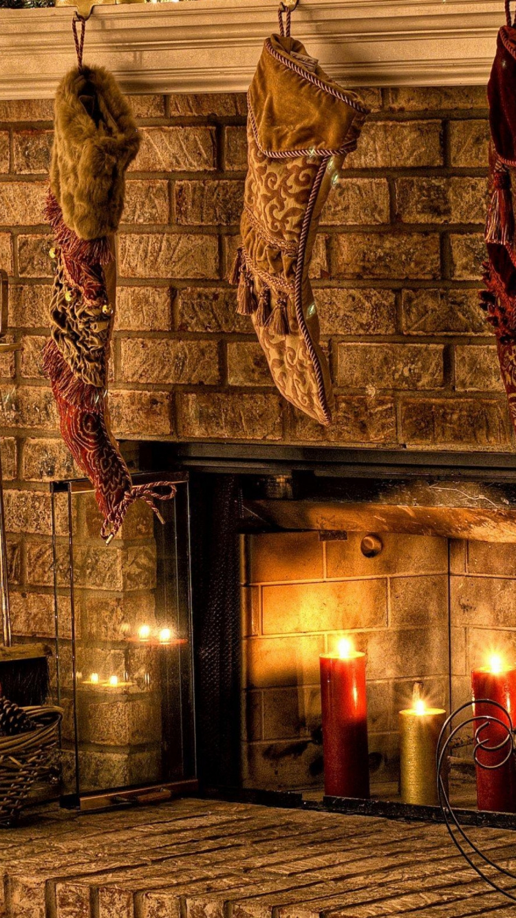 Обои елка, Рождественские украшения, Рождество, пихта, ель в разрешении 750x1334