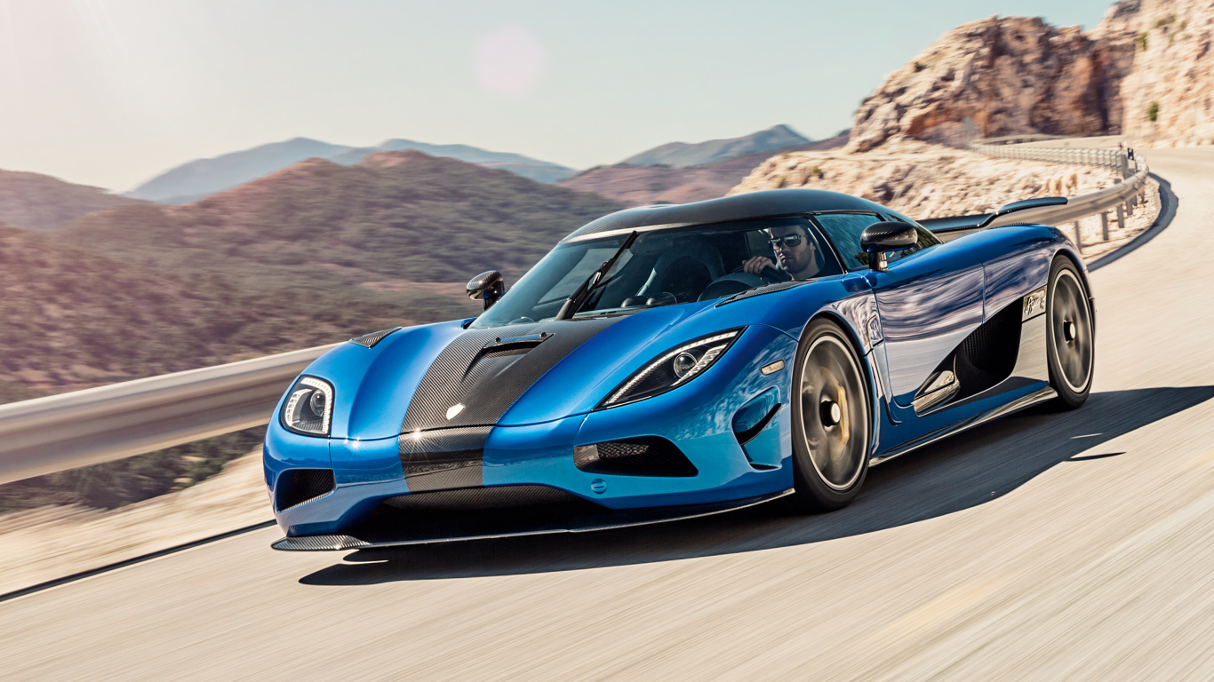 Обои спорткар, авто, Кенигсегг, суперкар, гоночный автомобиль в разрешении 1366x768