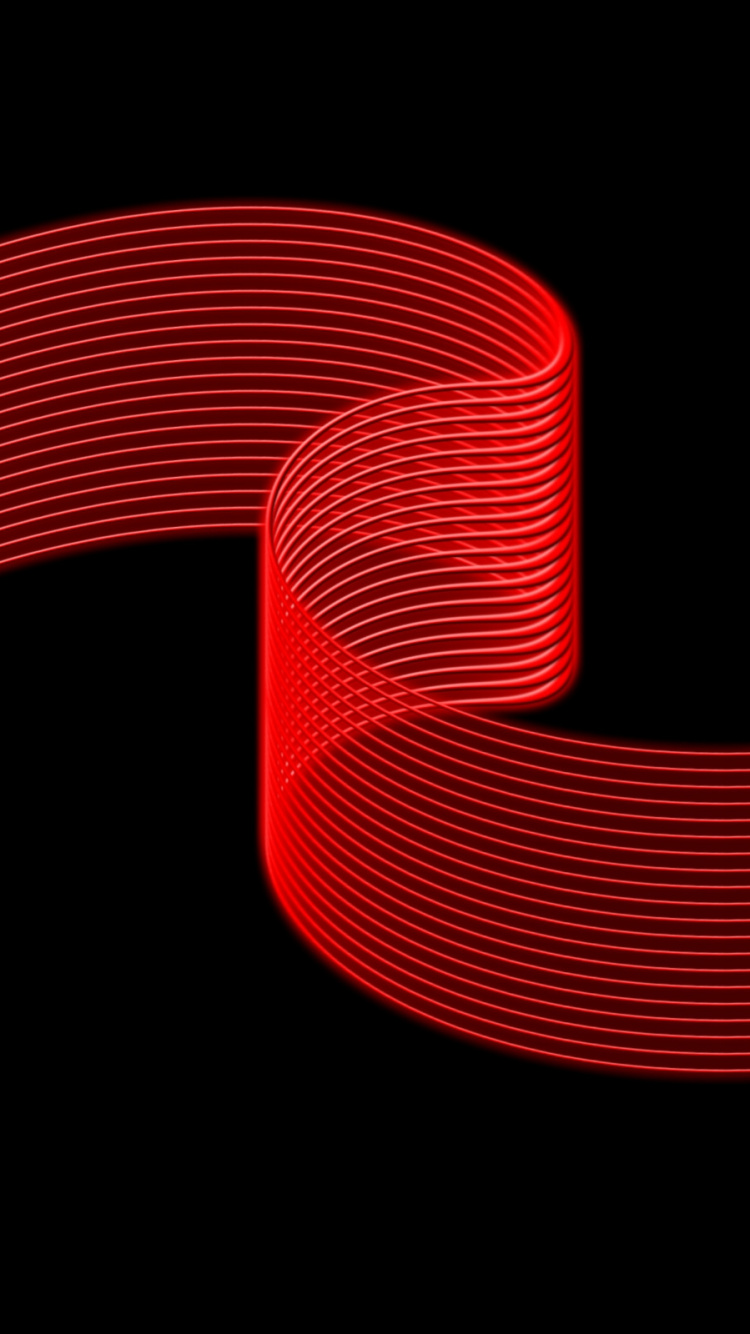 Обои красный цвет, линия, красный, линии, полоса в разрешении 750x1334