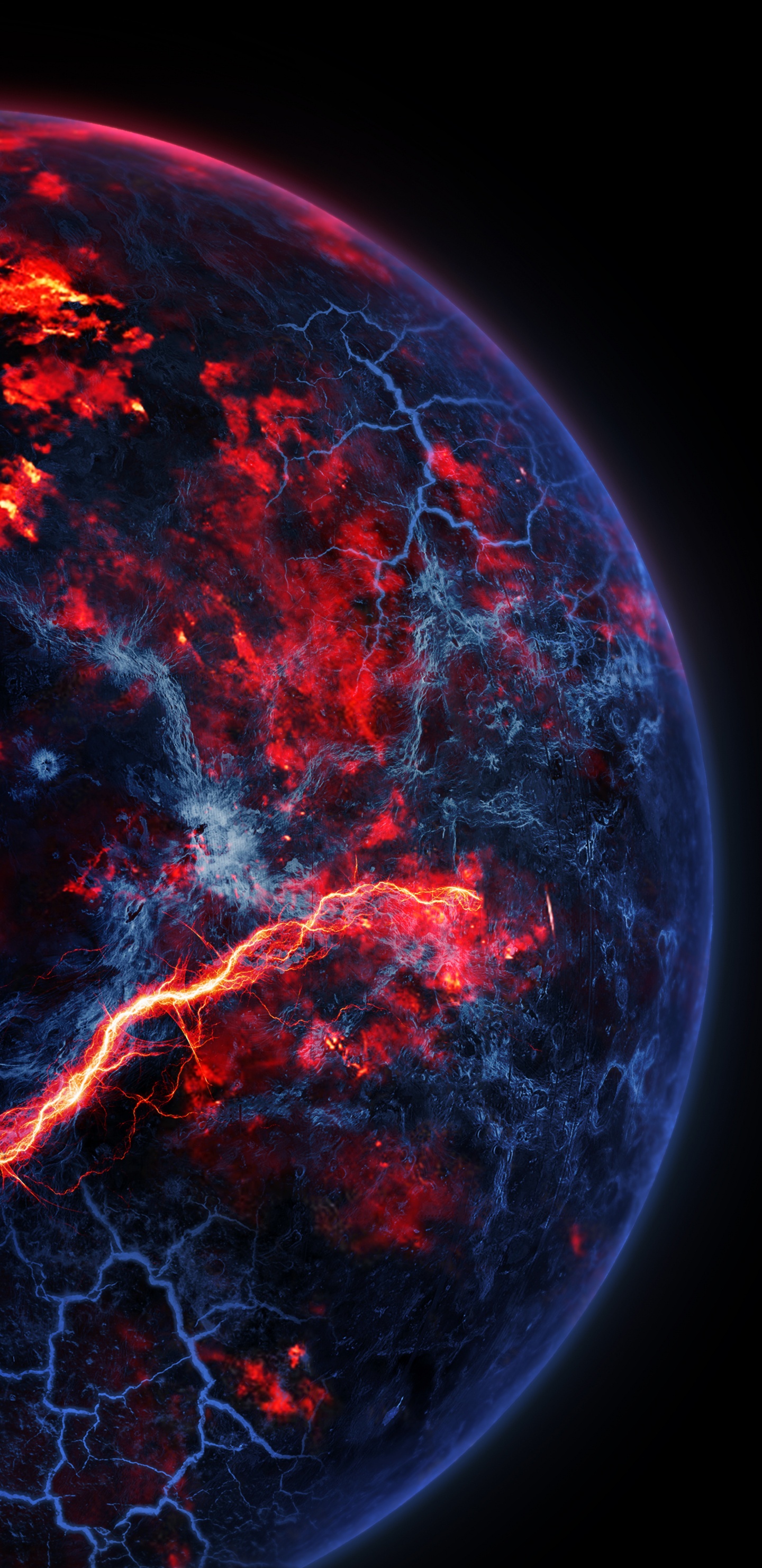 Обои смартфон, атмосфера, мир, астрономический объект, наука в разрешении 1440x2960