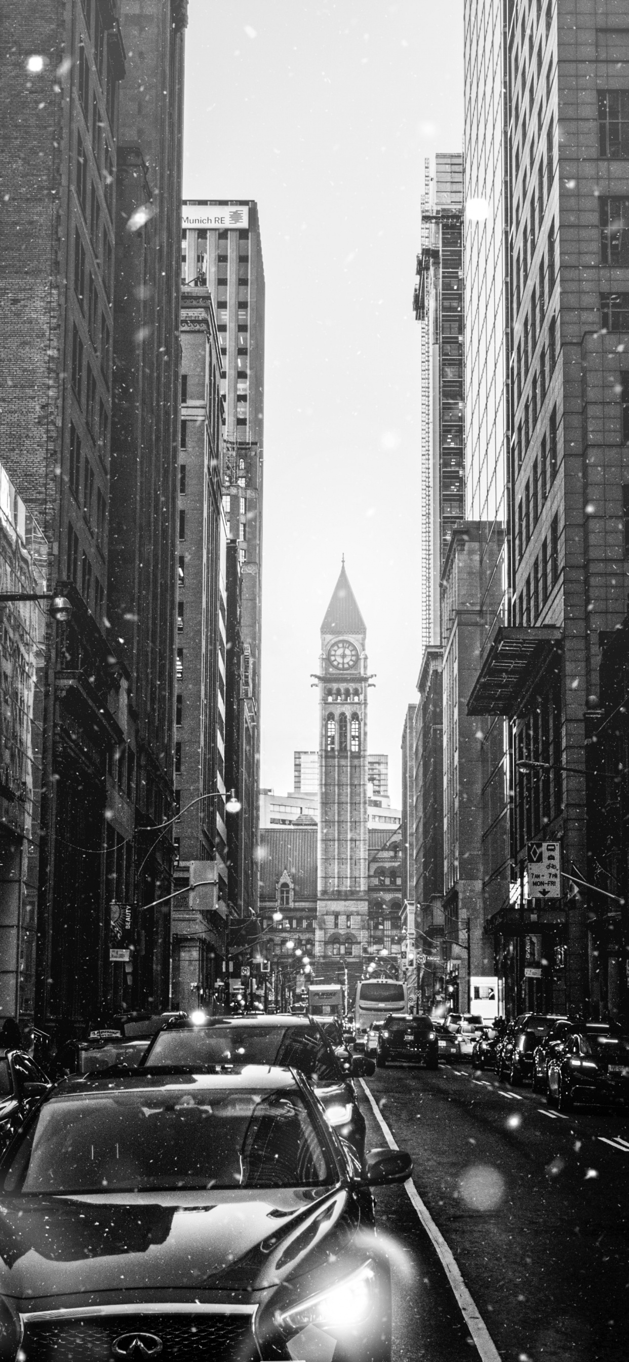 Обои метрополия, белые, городской район, черный, город в разрешении 1242x2688