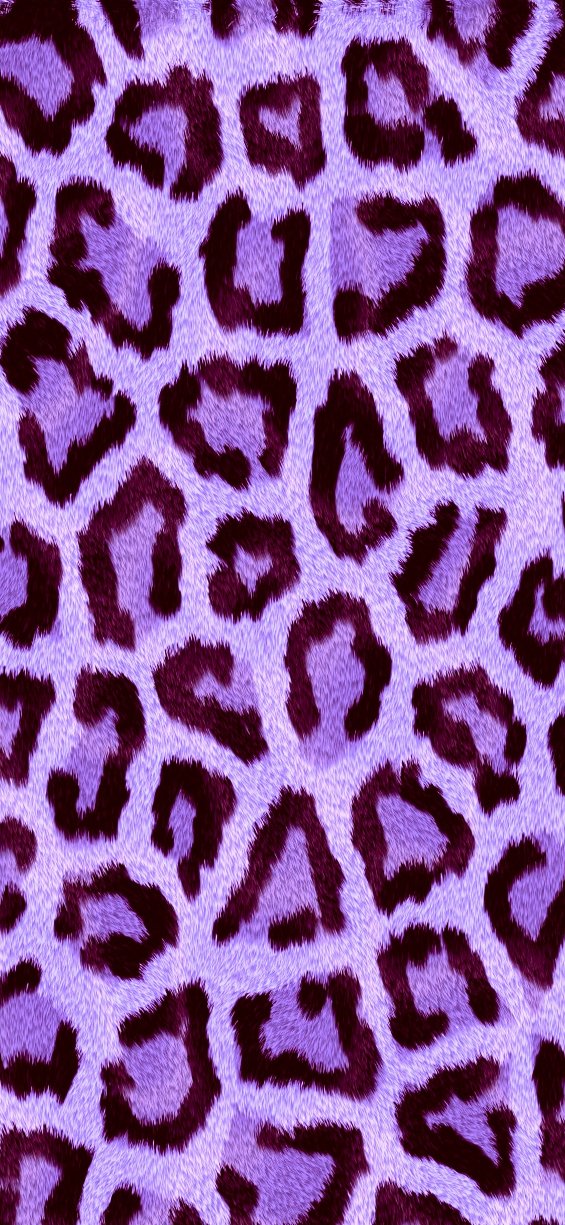 Обои Леопард, животных печати, Гепард, одежда, пурпур в разрешении 1125x2436
