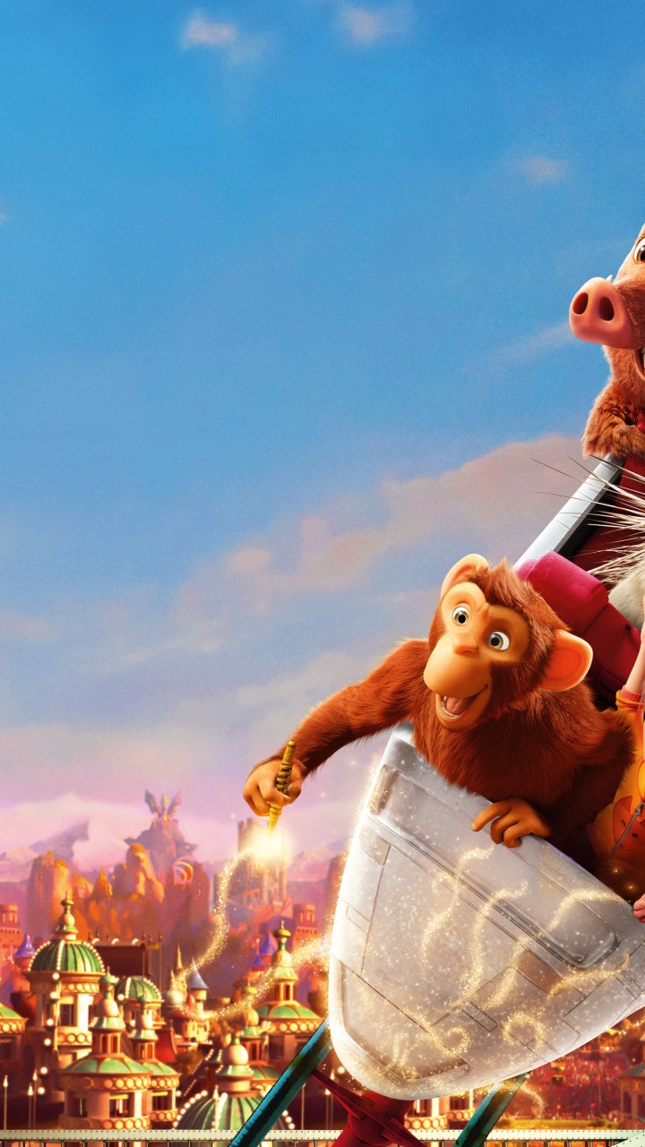 Обои Парк чудес, анимация, облако, мир, Счастлив в разрешении 720x1280