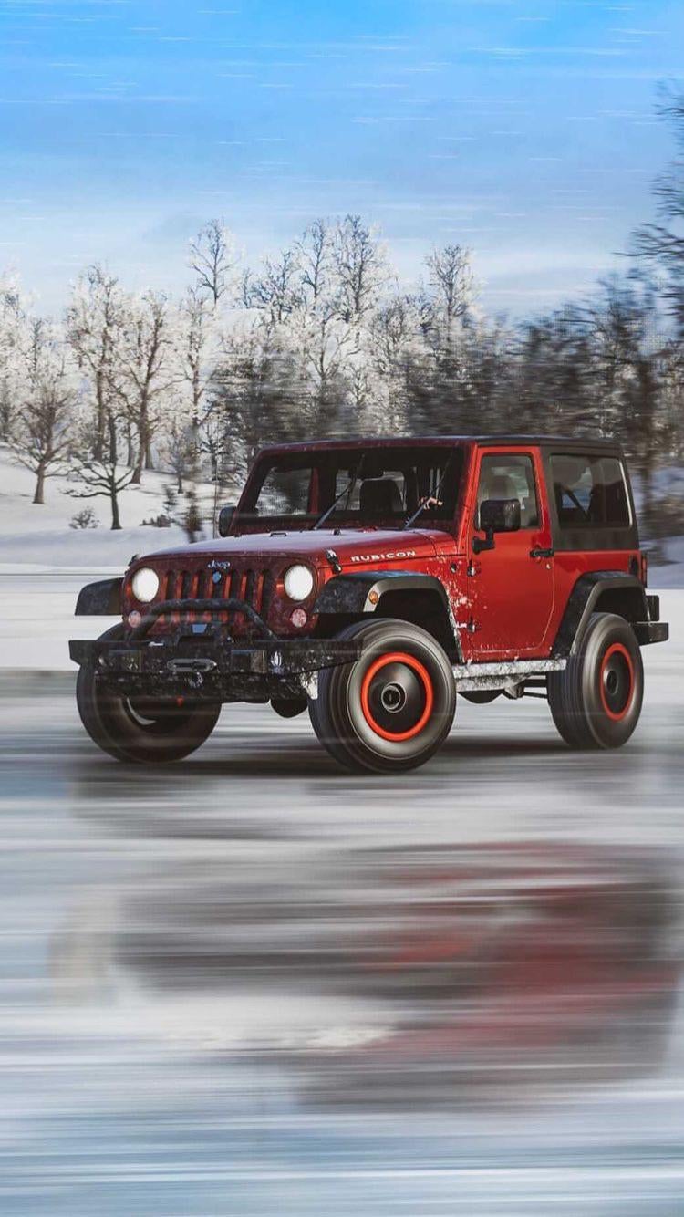 Обои jeep wrangler, джип, бампер, шина, колесо в разрешении 750x1334