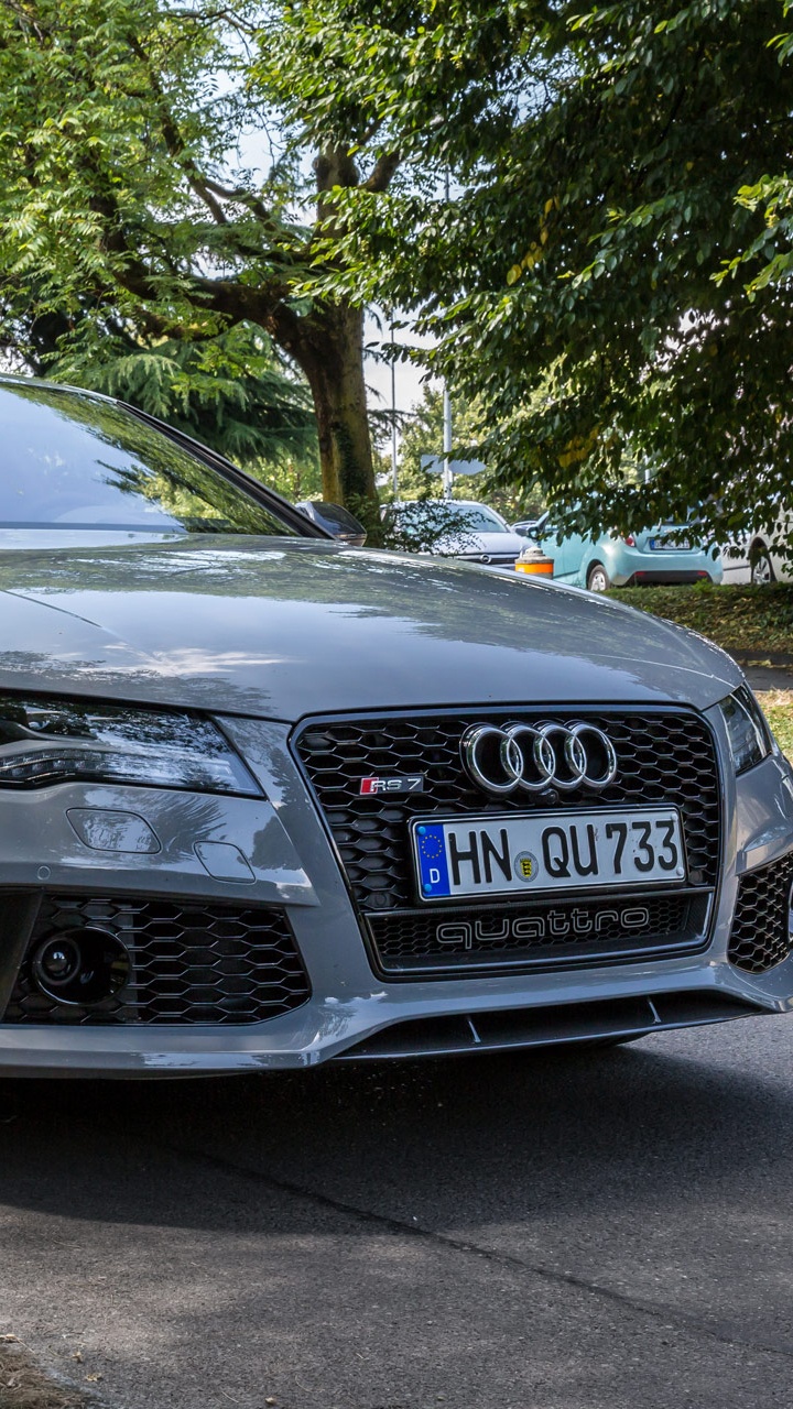 Обои 2015 Audi RS 7, audi, авто, обод, колесо в разрешении 720x1280