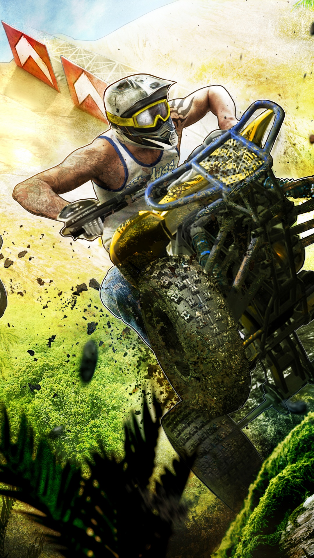 Обои Безумные Гонщики, гонки видео игры, стратегии видео игры, компьютерная игра, игры в разрешении 1080x1920