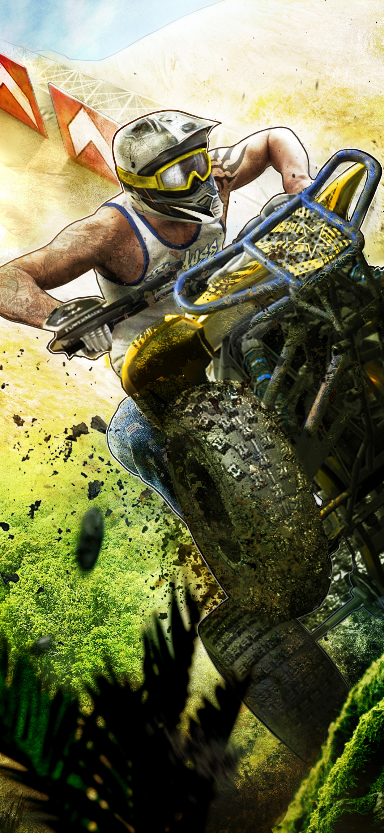 Обои Безумные Гонщики, гонки видео игры, стратегии видео игры, компьютерная игра, игры в разрешении 1242x2688