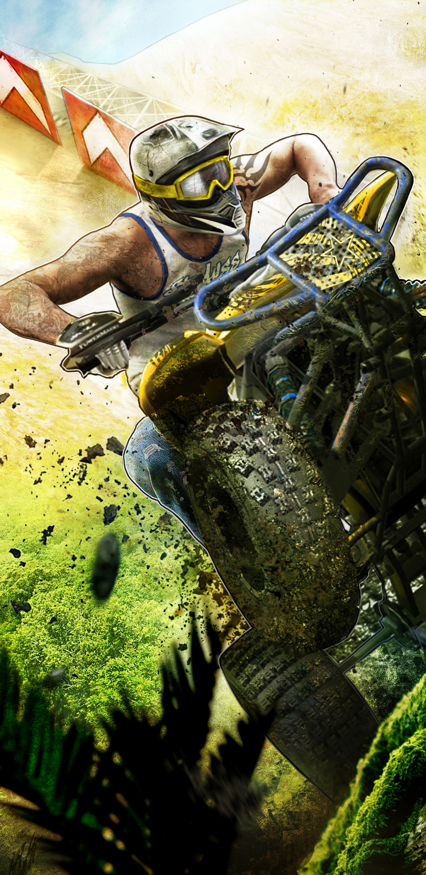 Обои Безумные Гонщики, гонки видео игры, стратегии видео игры, компьютерная игра, игры в разрешении 1440x2960