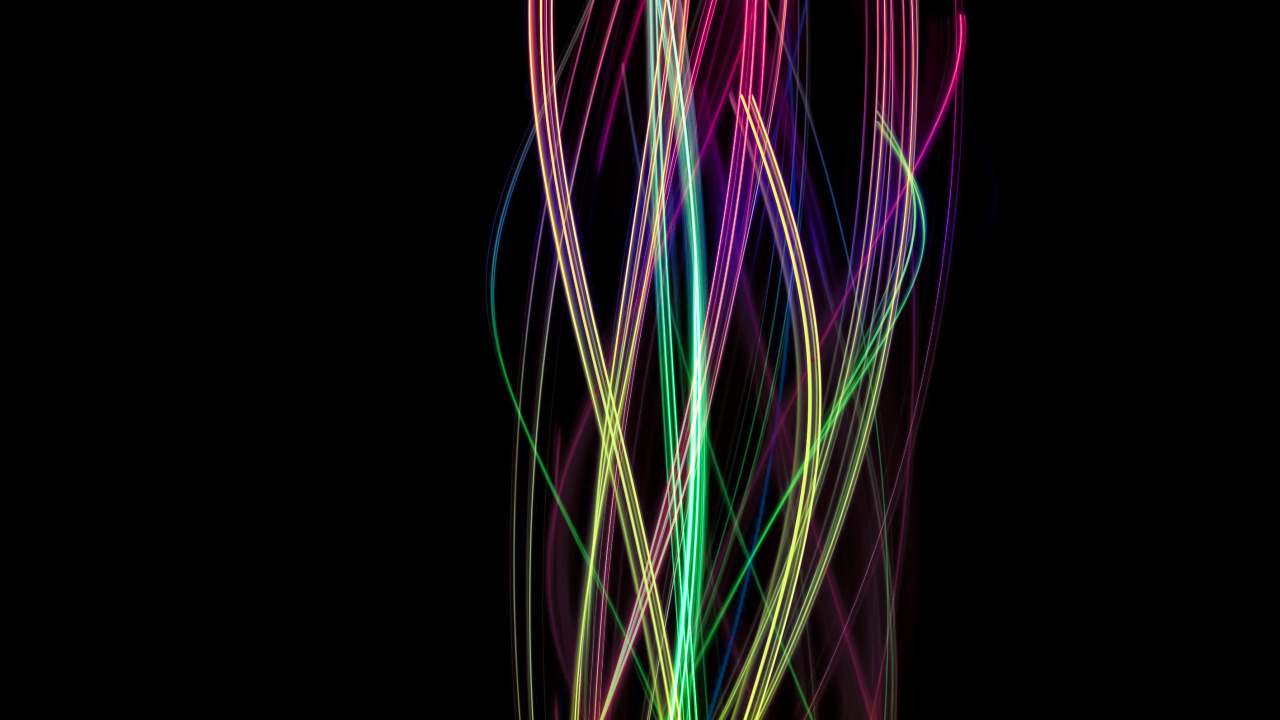 Обои графика, графический дизайн, свет, фрактальное искусство, линия в разрешении 1280x720