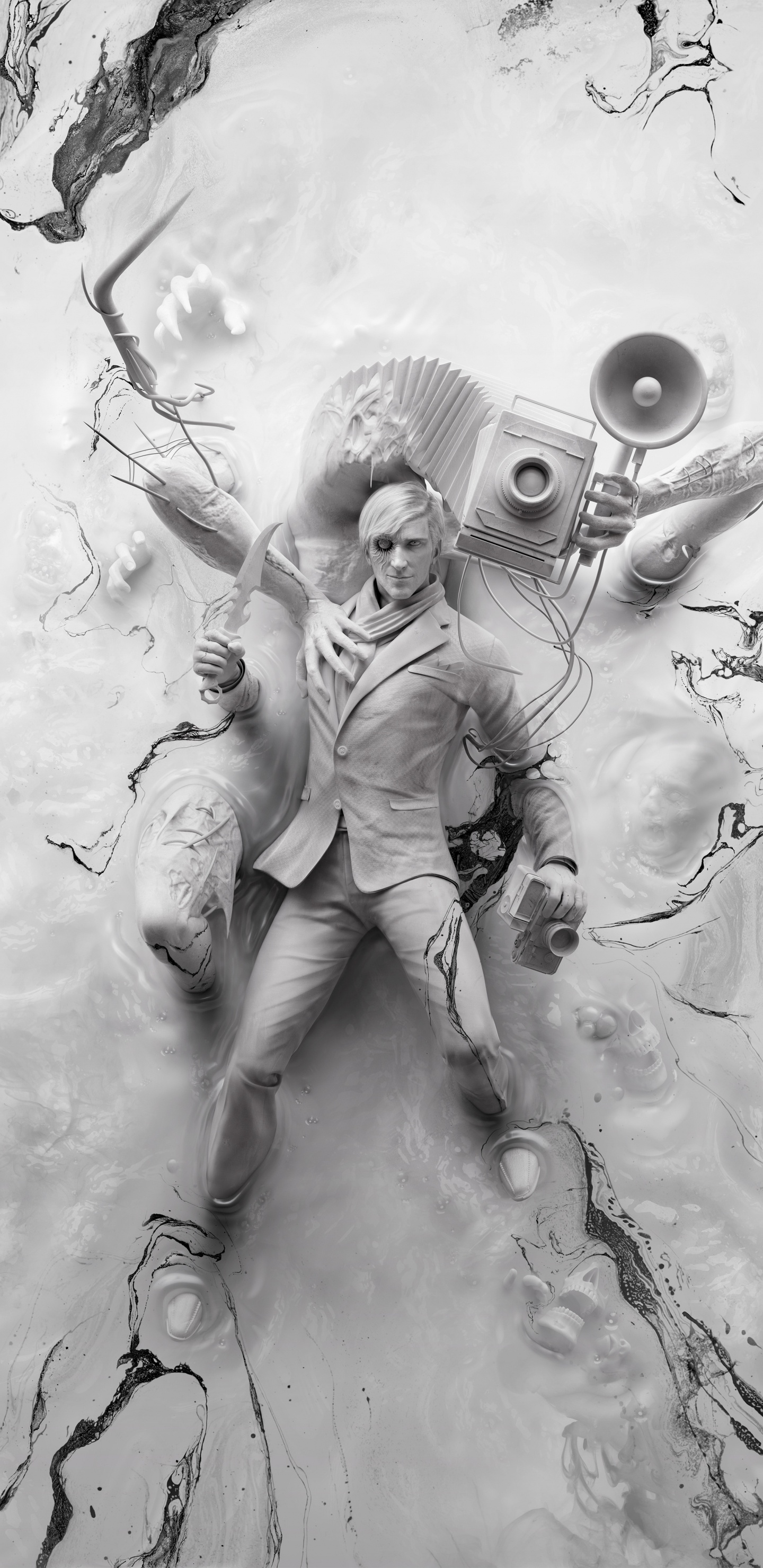 Обои зло внутри 2, зло в течение 2, зло внутри, Е3 2017, игра ужасов в разрешении 1440x2960