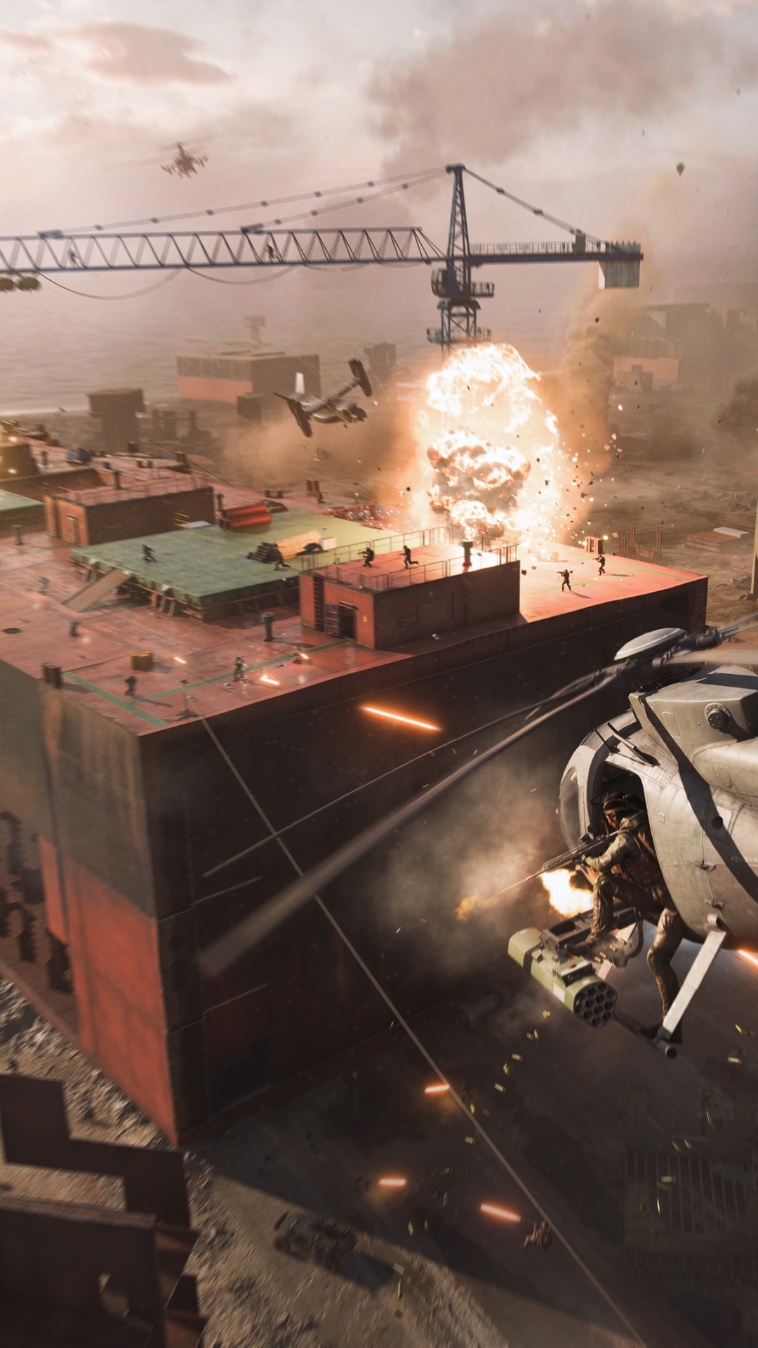 Обои поле битвы 2042, поле боя 2042 ps5, playstation 5, electronic arts, кости в разрешении 1080x1920