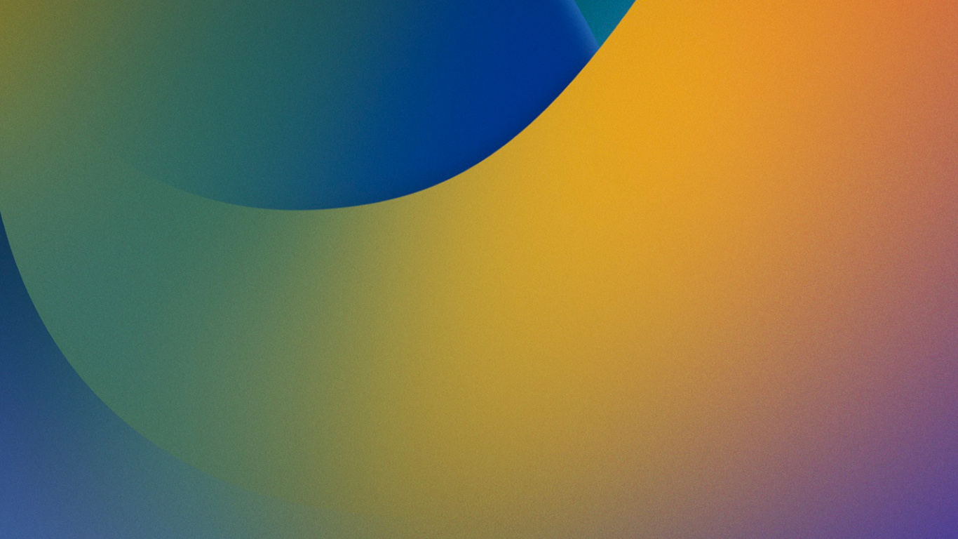 Обои iOS 16 – Stock Wallpaper / Official Wallpaper | Dark v.1 в разрешении 1366x768