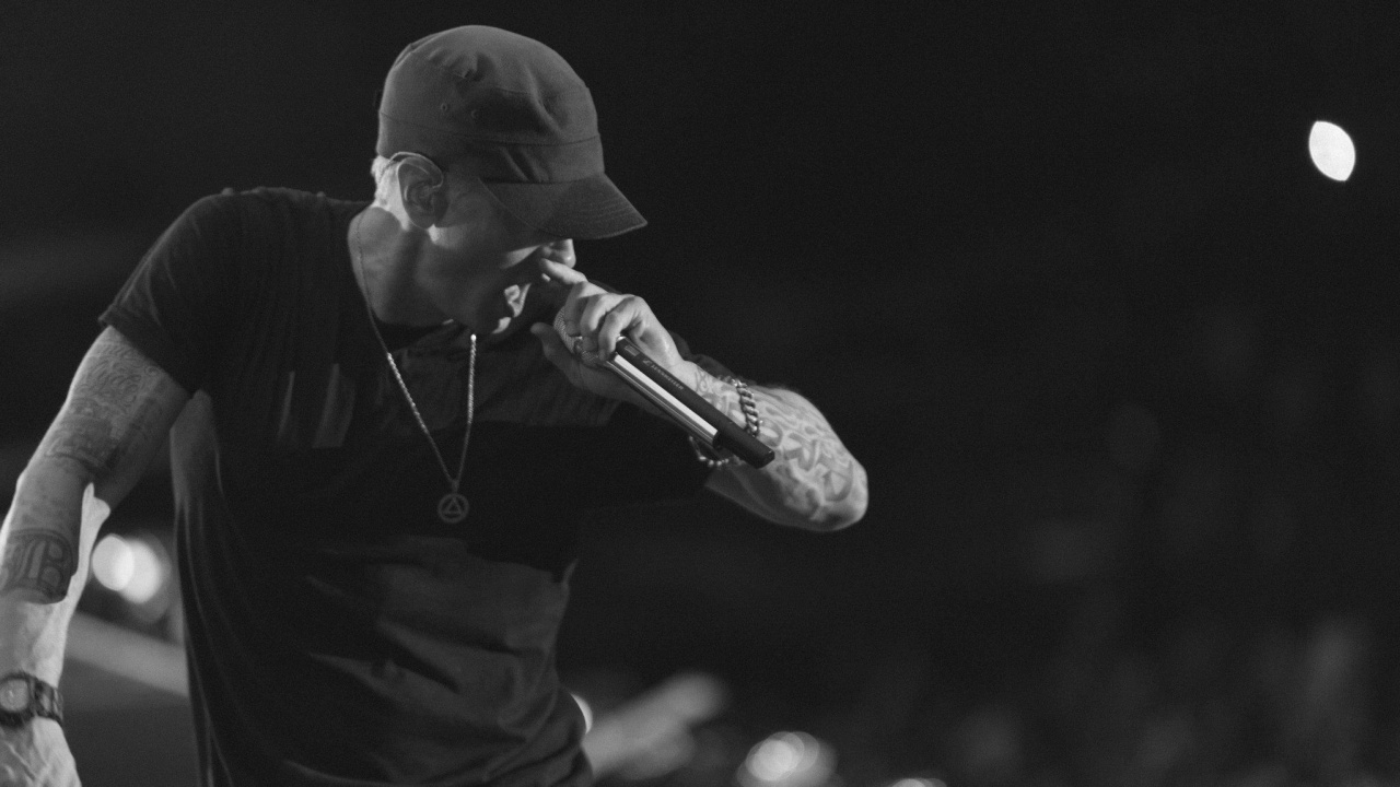 Обои реппер, черный, Представление, музыкальный исполнитель, музыка в разрешении 1280x720