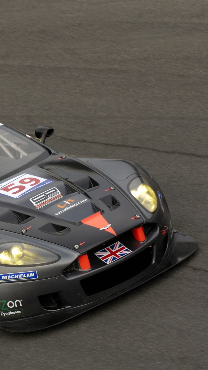 Обои Астон Мартин dbr9, Астон Мартин db9, Астон Мартин, спорткар, автогонки в разрешении 720x1280