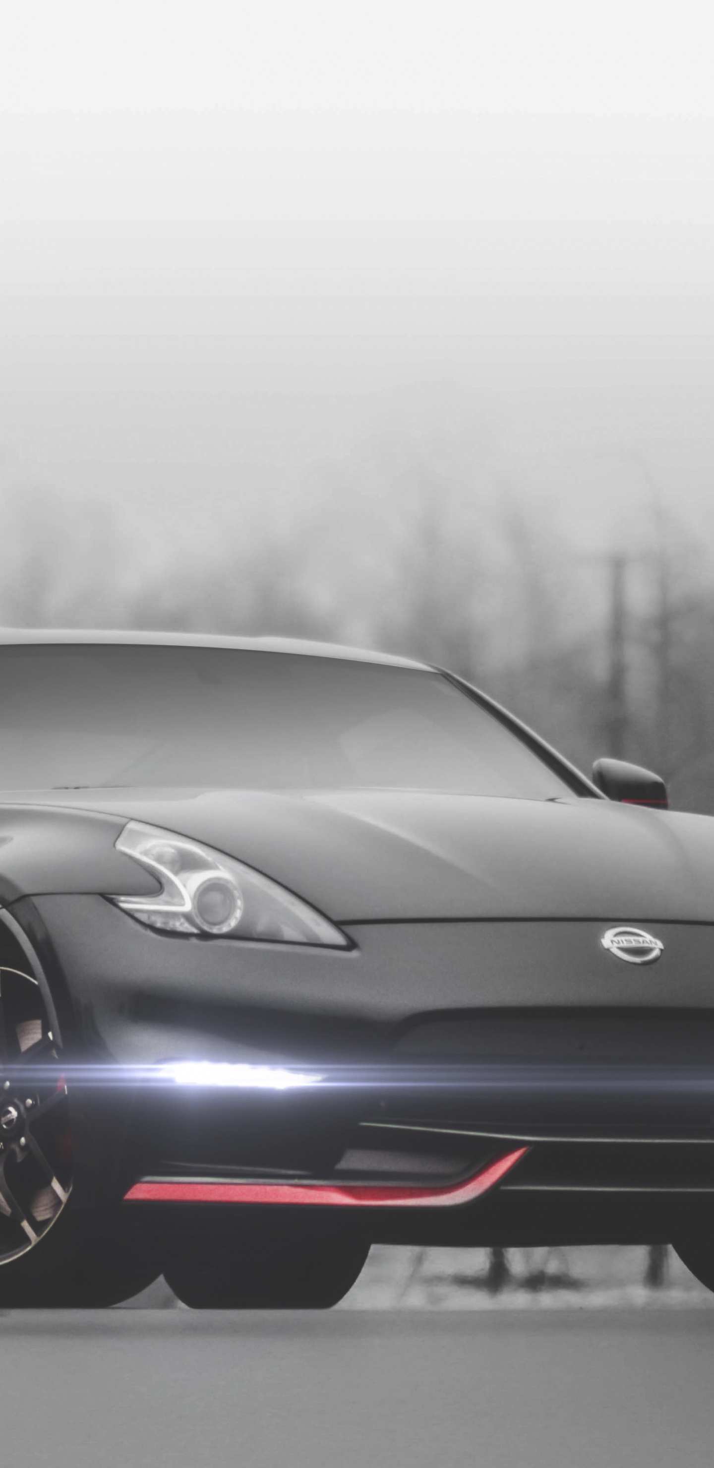 Обои nissan 370z, Ниссан, авто, спорткар, обод в разрешении 1440x2960