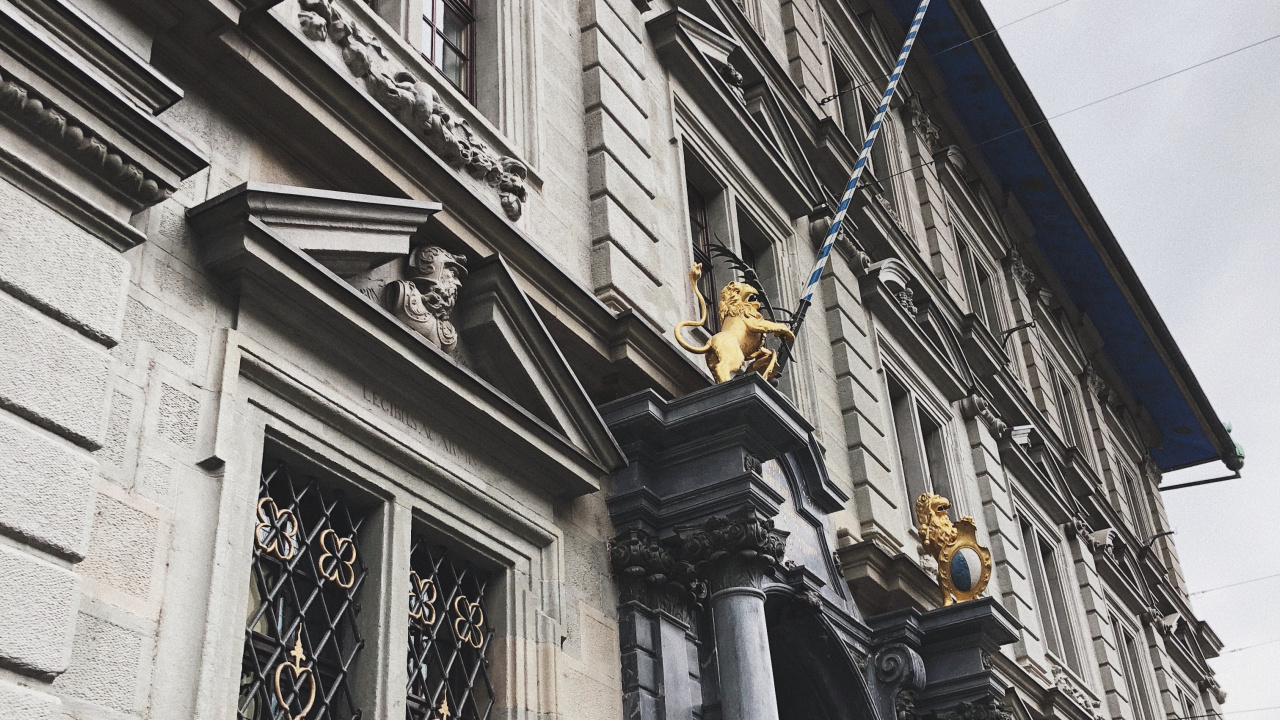 Обои ориентир, классическая архитектура, архитектура, фасад, свойство в разрешении 1280x720