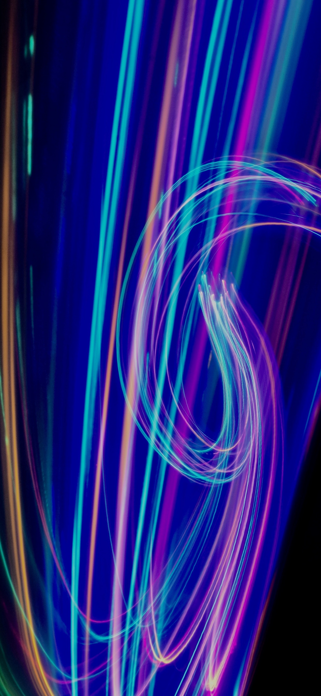 Обои освещение, свет, неоновое освещение, неон, электрик в разрешении 1242x2688