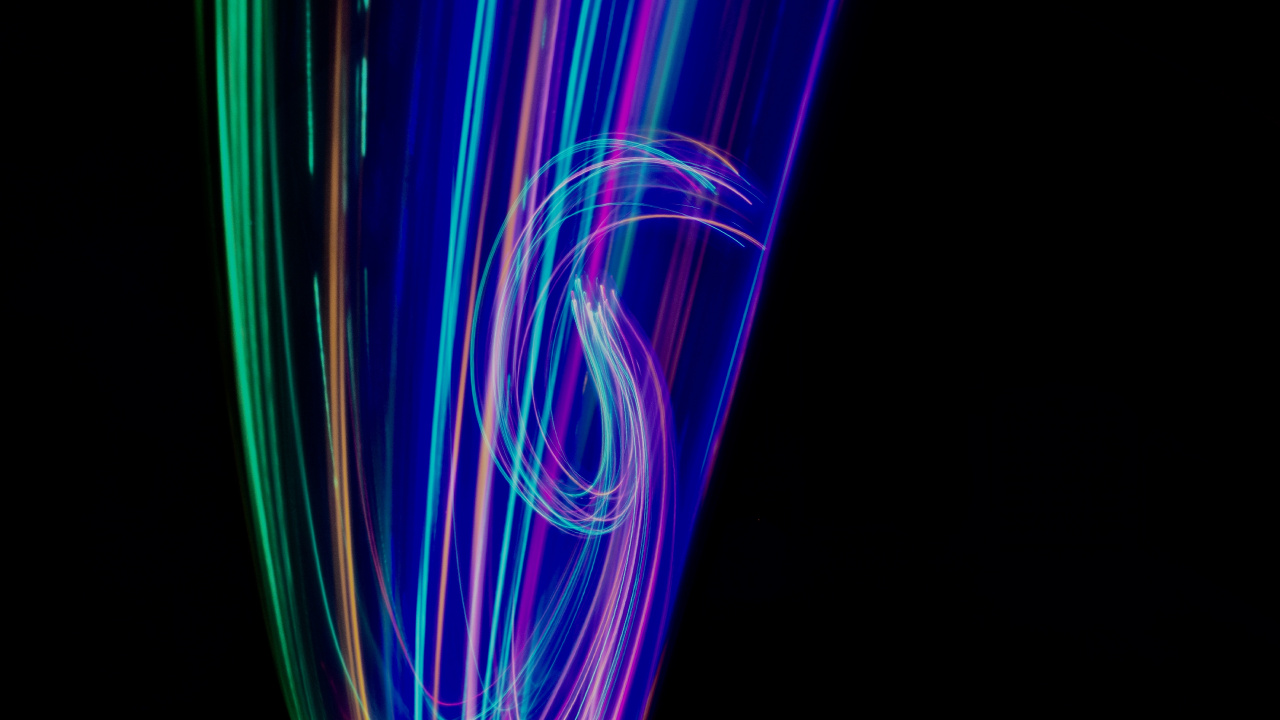 Обои освещение, свет, неоновое освещение, неон, электрик в разрешении 1280x720