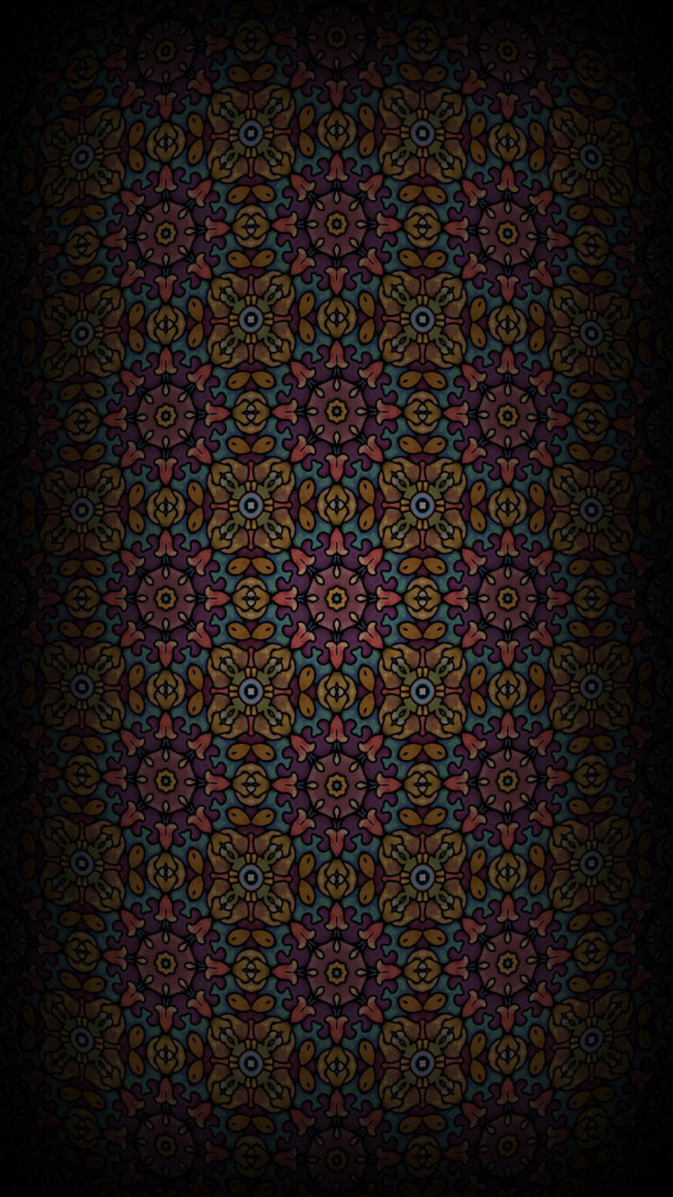 Обои узор, ткань, дизайн, визуальное искусство, коричневый цвет в разрешении 750x1334