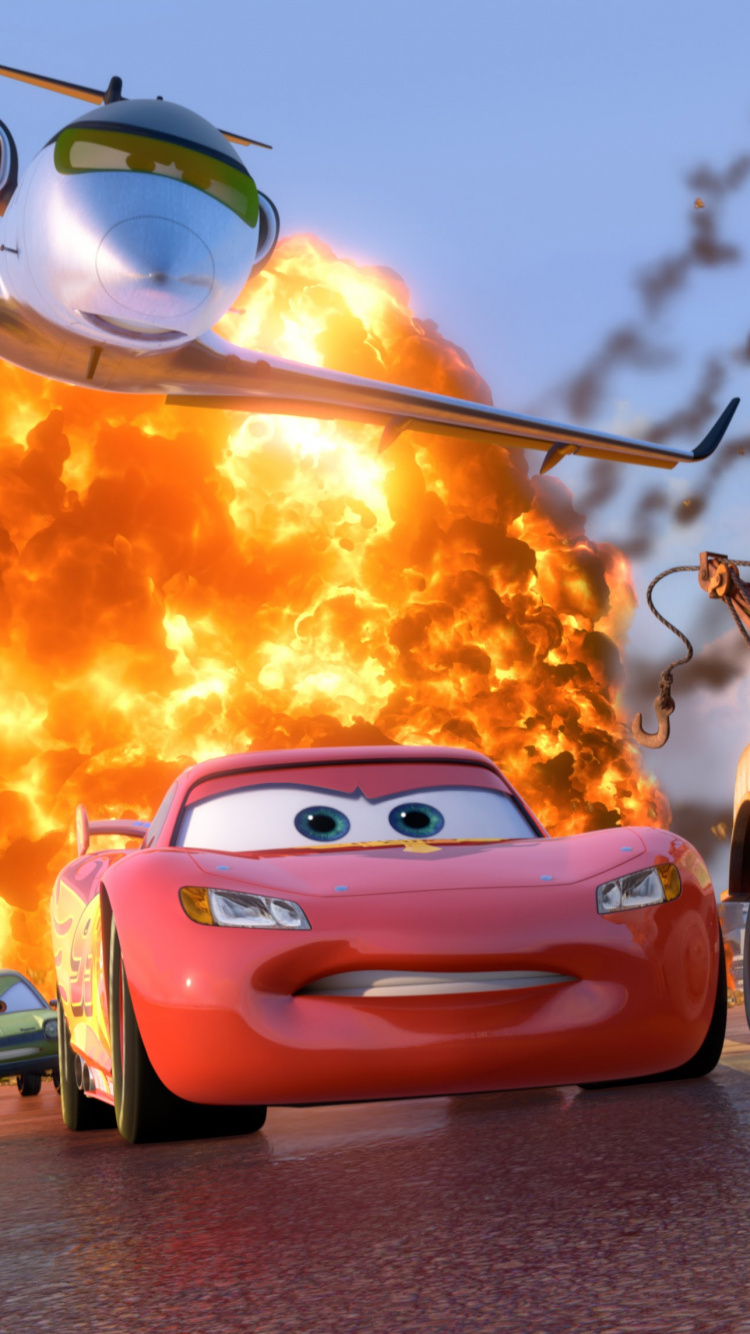 Обои Тачки 2, пиксар, легковые автомобили, авто, городской автомобиль в разрешении 750x1334