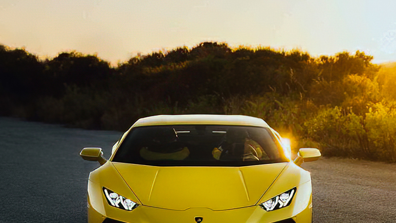 Обои Ламборджини, легковые автомобили, Ламборгини авентадор, lamborghini huracan evo, спорткар в разрешении 1366x768