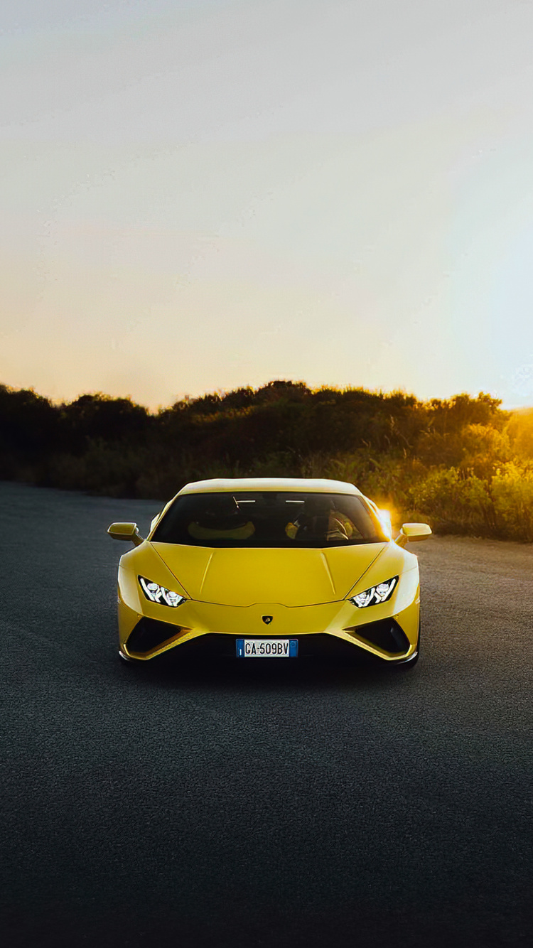 Обои Ламборджини, легковые автомобили, Ламборгини авентадор, lamborghini huracan evo, спорткар в разрешении 750x1334