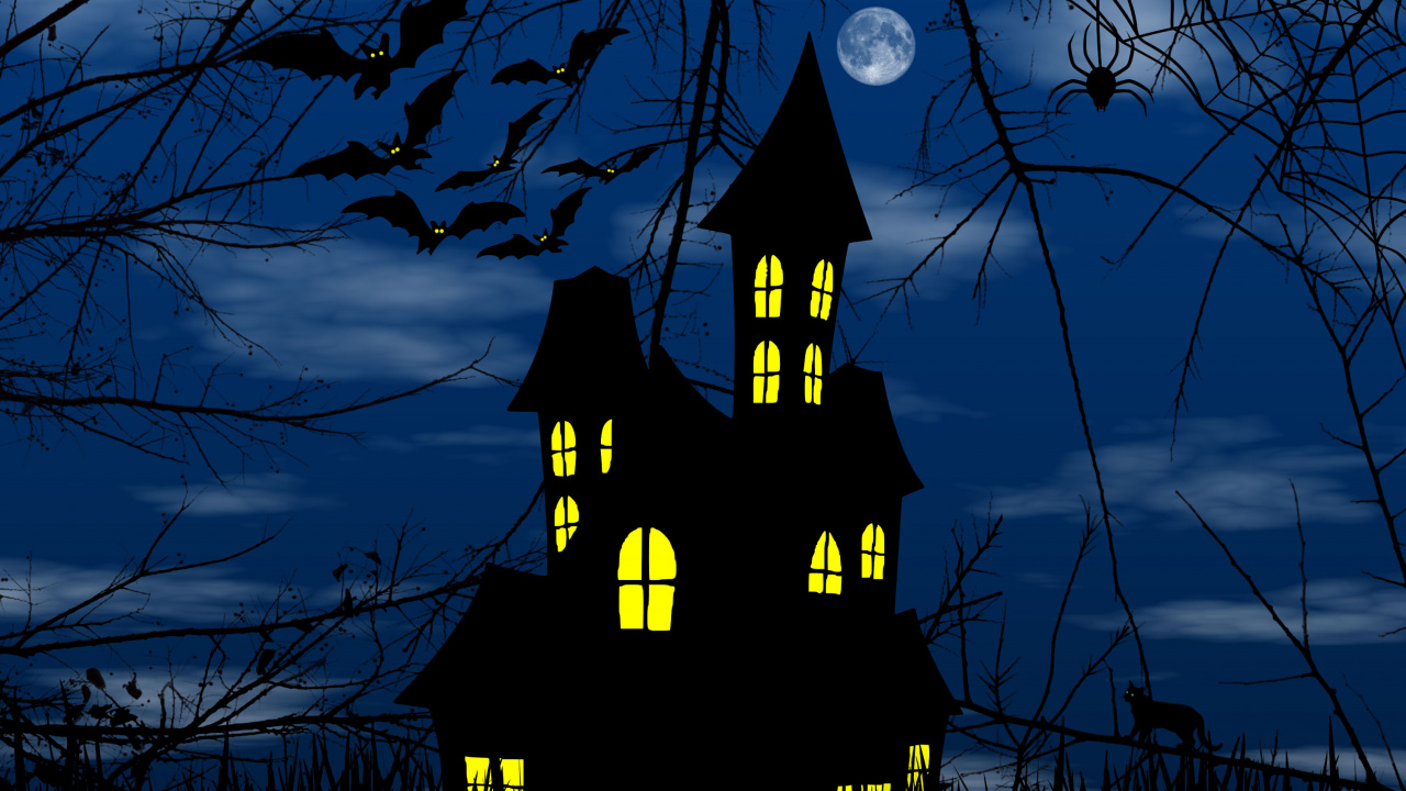 Обои ориентир, вышка, ветвь, архитектура, дерево в разрешении 1280x720