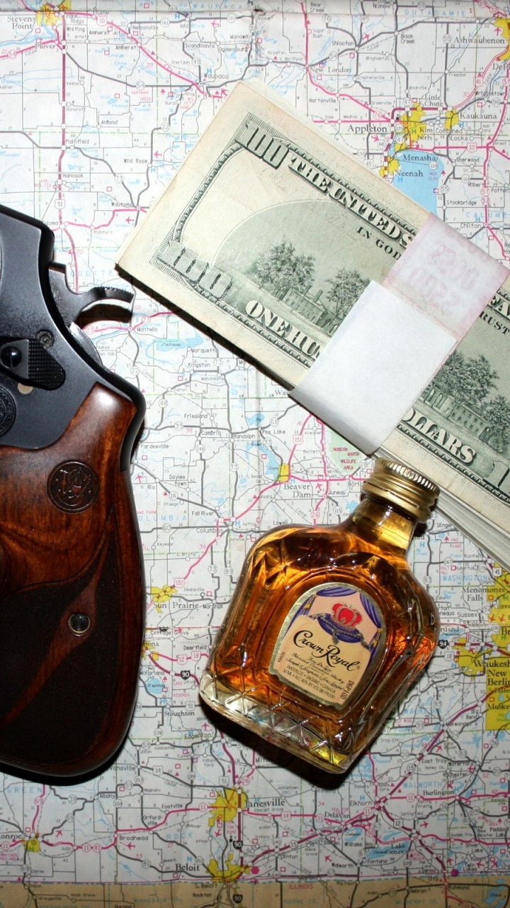 Обои револьвер, огнестрельное оружие, триггер, пневматическое оружие, оружейный аксессуар в разрешении 720x1280