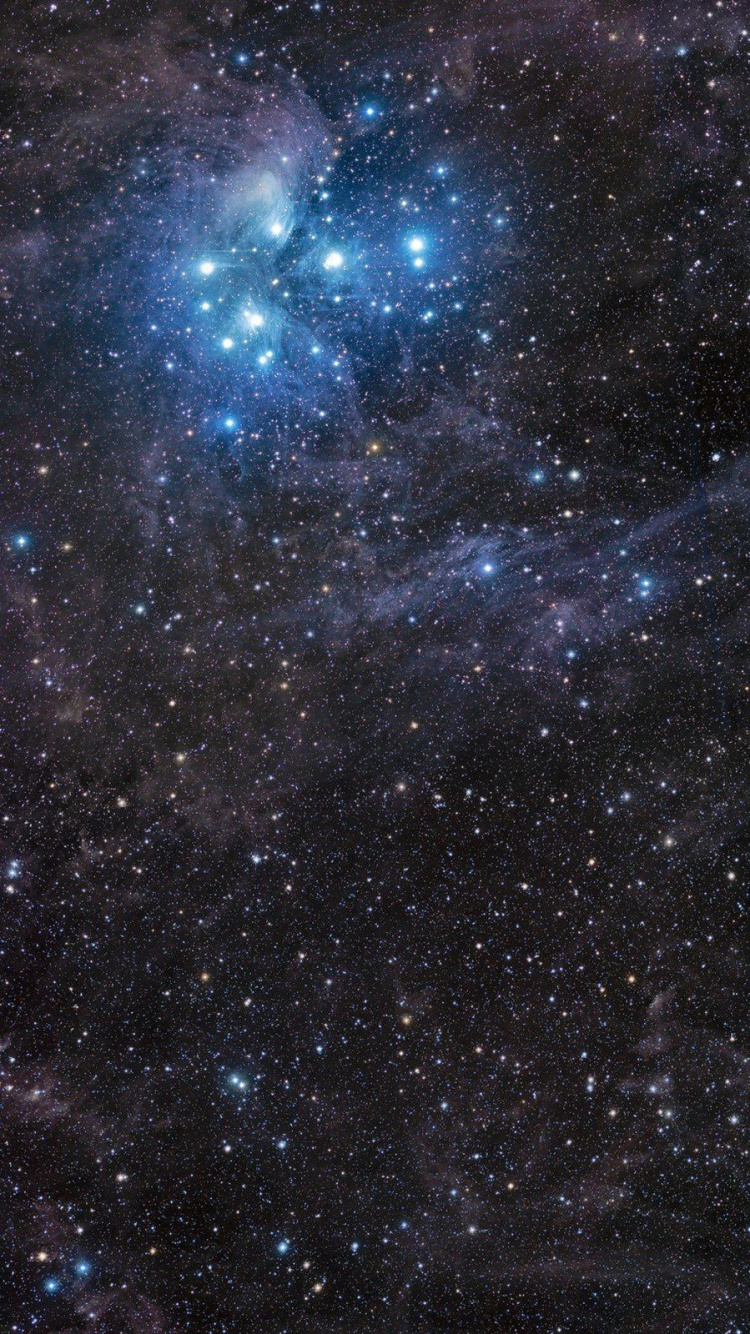 Обои космос, астрономический объект, космическое пространство, атмосфера, туманность в разрешении 750x1334