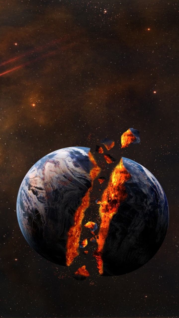 Обои земля, мир, планета, космос, атмосфера в разрешении 720x1280