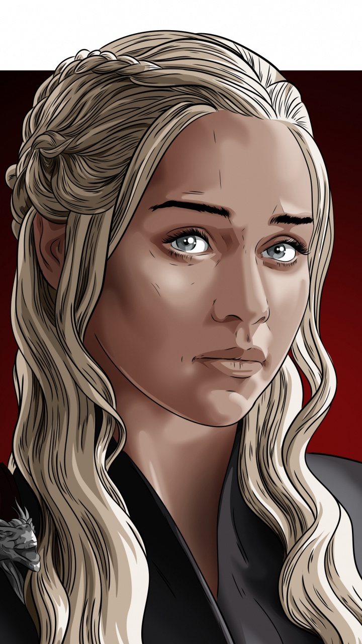 Обои Игра престолов цифровое искусство, вымышленный персонаж, губа, портрет, Игра Престолов - 8 сезон в разрешении 720x1280