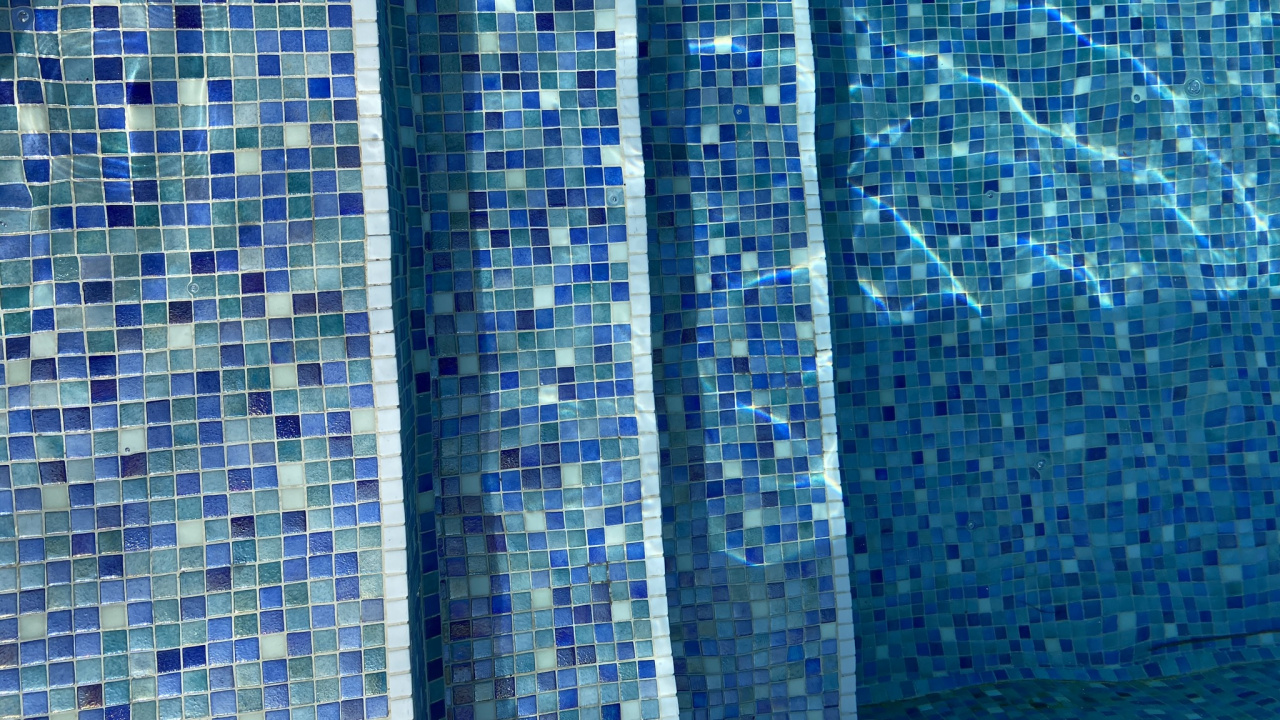 Обои узор, лазурный, синий, Аква, электрик в разрешении 1280x720