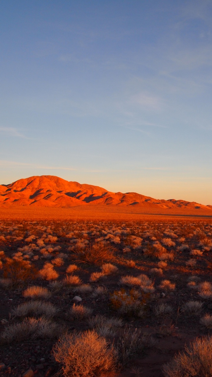 Обои пустыня, природа, горизонт, окружающая среда, облако в разрешении 720x1280