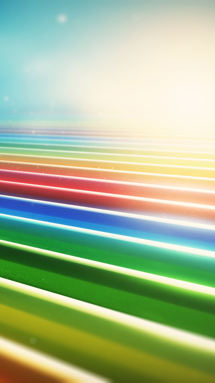 Обои зеленый, свет, линия, Huawei Восходит Ж7, Huawei в разрешении 720x1280