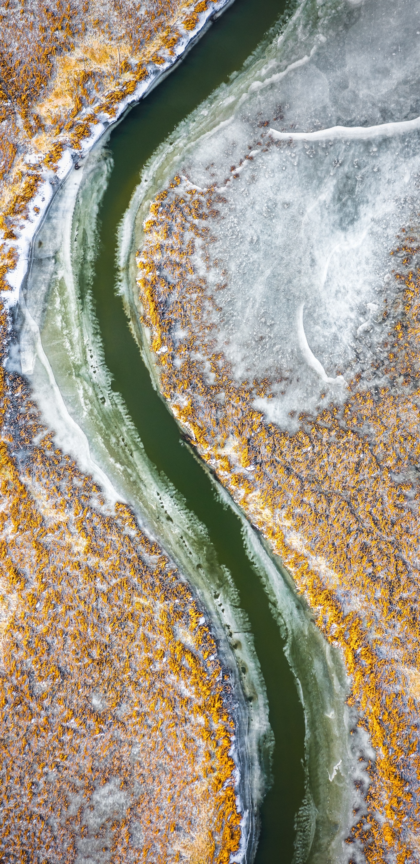 Обои минеральный источник, геология, гидроресурсы, водоем, вода в разрешении 1440x2960
