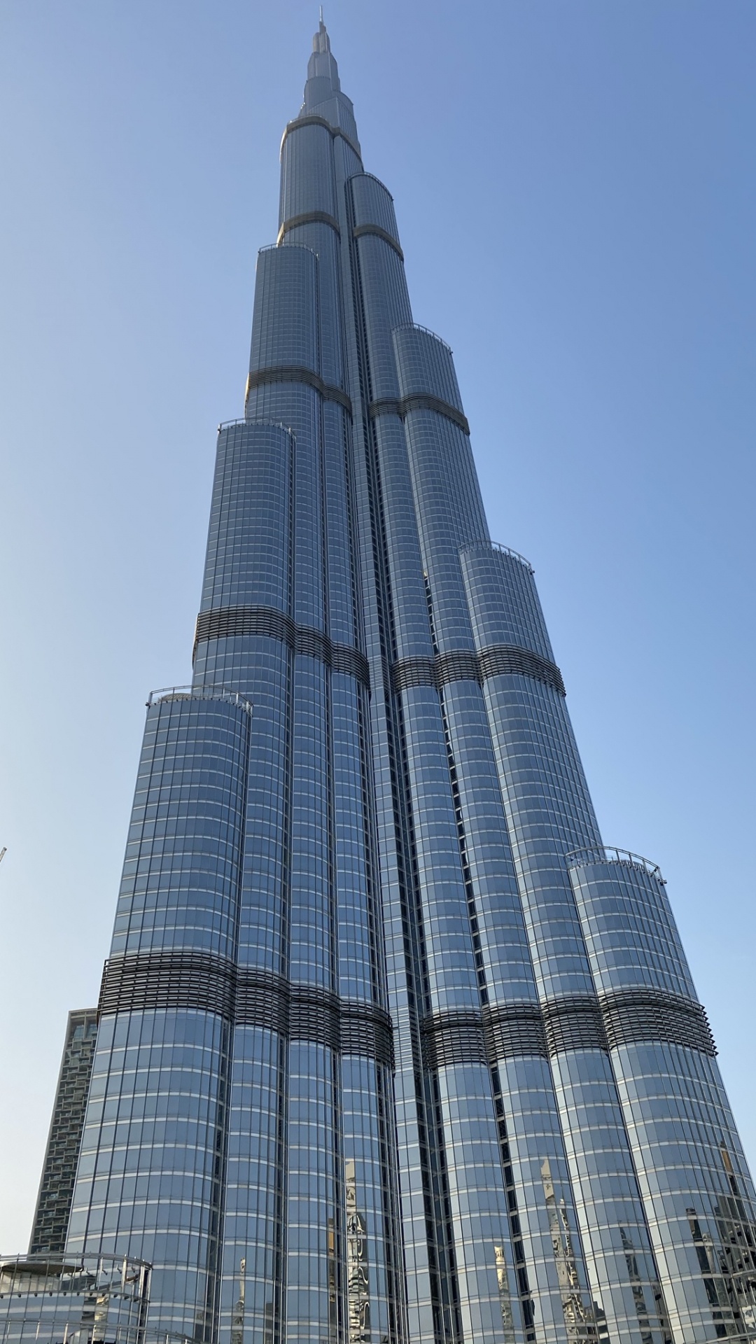 Обои Дубай, Бурдж Халифа, Бурдж Дубай, Бурдж Аль араб, дневное время в разрешении 1080x1920