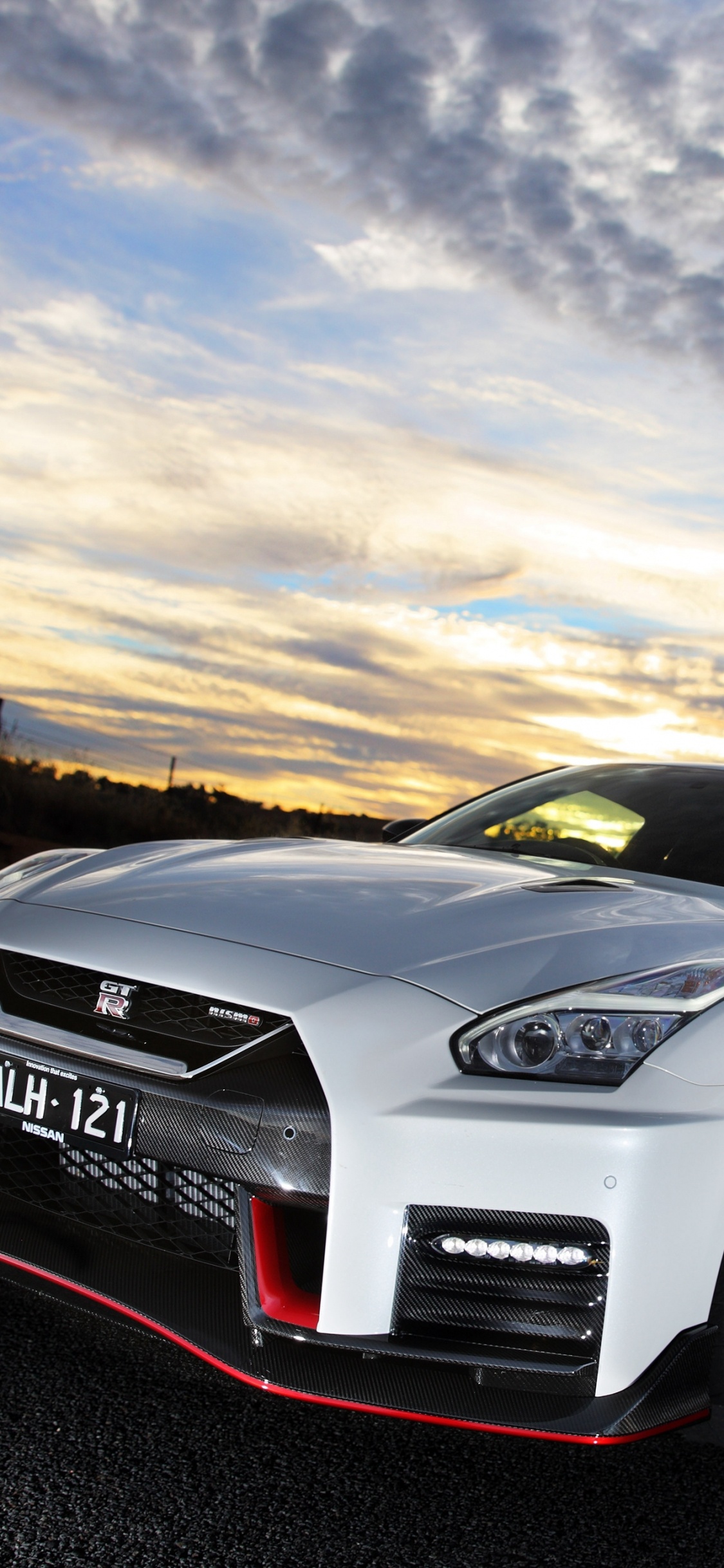 Обои Ниссан, авто, спорткар, суперкар, мощные машины в разрешении 1125x2436