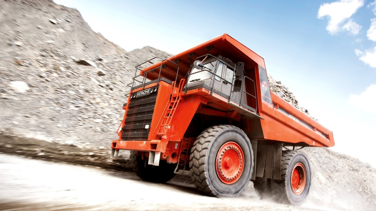 Обои грузовик, транспорт, автомобильные шины, шина, авто в разрешении 1280x720