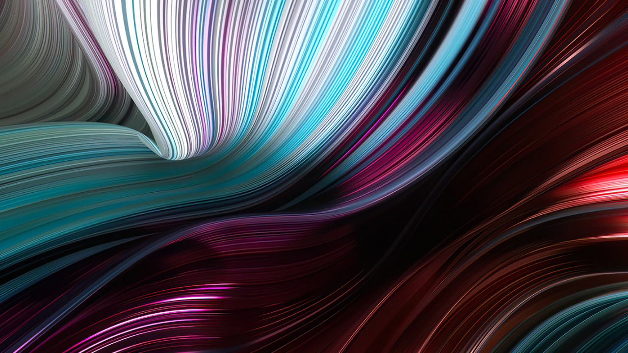 Обои фрактальное искусство, арт, абстрактное искусство, цифровое искусство, дизайн в разрешении 1280x720