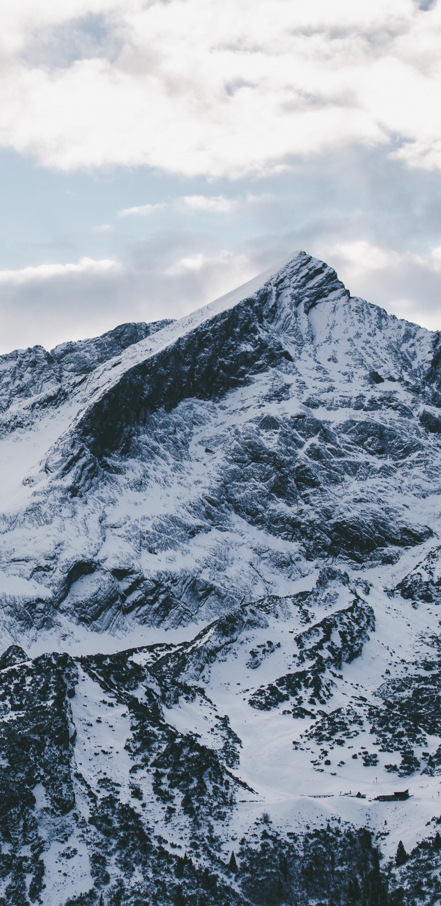 Обои горный рельеф, гора, горный хребет, нагорье, хребет в разрешении 1440x2960