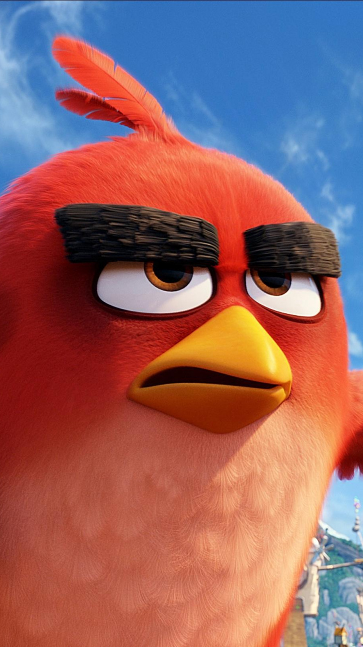 Обои The Angry Birds Movie HD в разрешении 750x1334