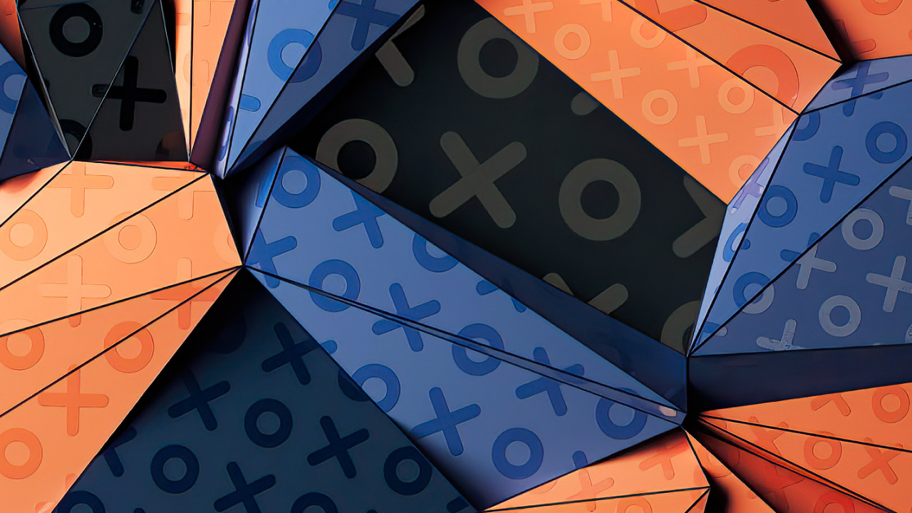 Обои треугольник, графический дизайн, красочность, лазурный, ткань в разрешении 1280x720